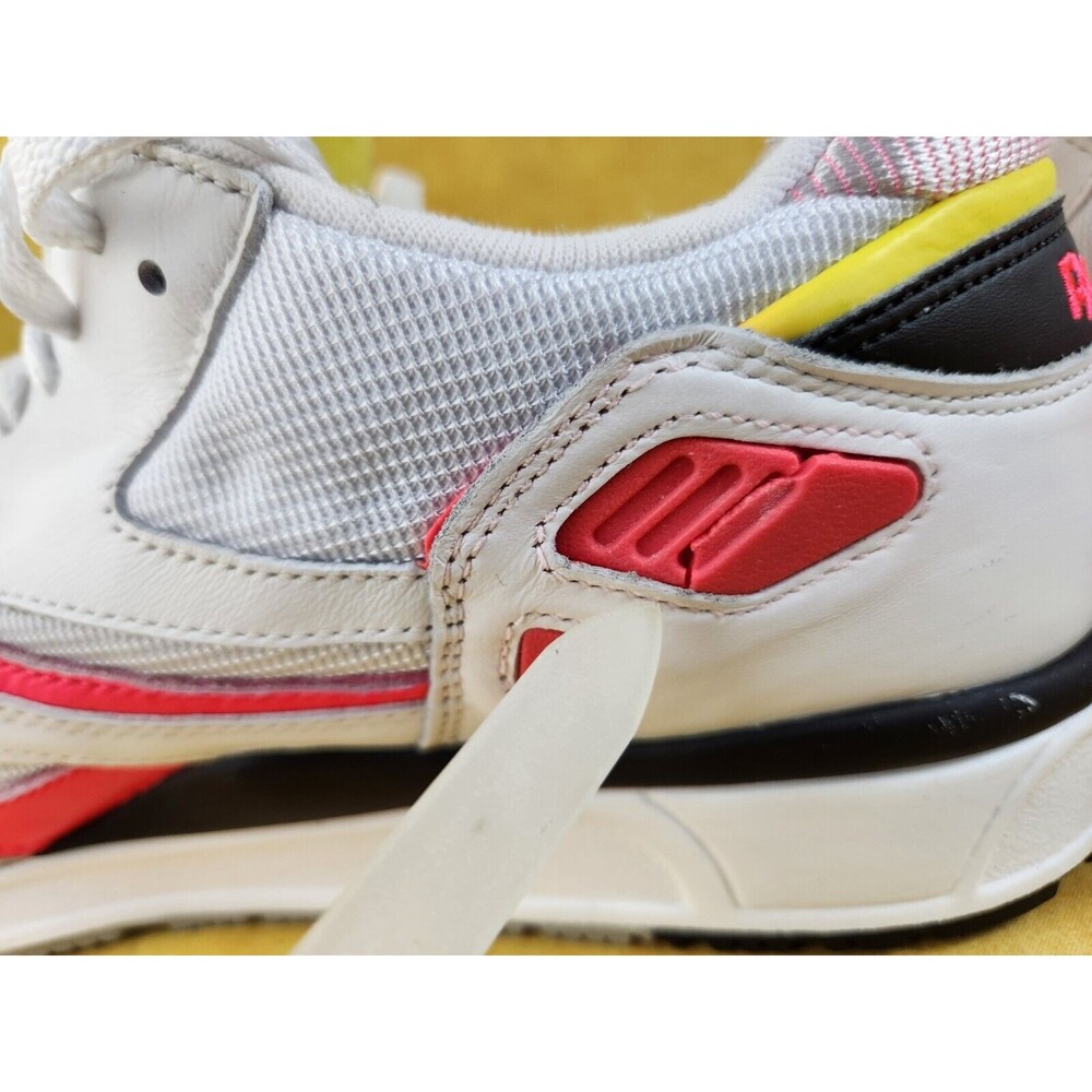 Vtg Mens Reebok ERS 5000 Running Trainers Shoes Pink/neon‎ White Leather  Size 8 - Picture 7 of 16